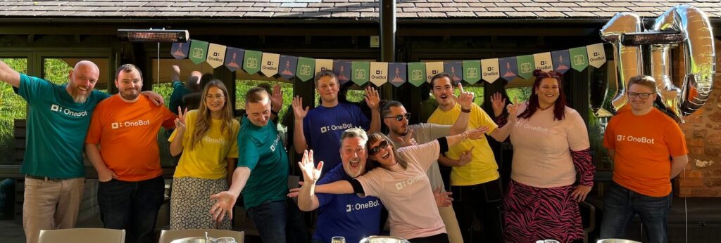 The OneBot team celebrate 10 years